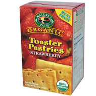 Natures Path, Organic Toaster Pastries, Strawberry, 6 Tarts, 52 g Each (Discontinued Item)