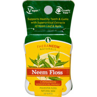 3 PACK of Organix South, TheraNeem Naturals, Neem Floss, Cinnamon, 50 Yards