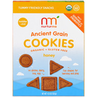 NurturMe, Organic, Ancient Grain Cookies, Toddlers & Kids, Honey, 4.3 oz (122 g)