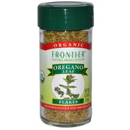 Frontier Natural Products, Organic Oregano Leaf Flakes, 0.36 oz (10 g)