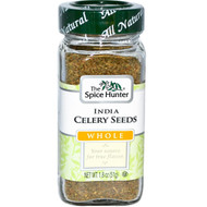 Spice Hunter, India Celery Seeds, Whole, 1.8 oz (51 g) (5 PACK)
