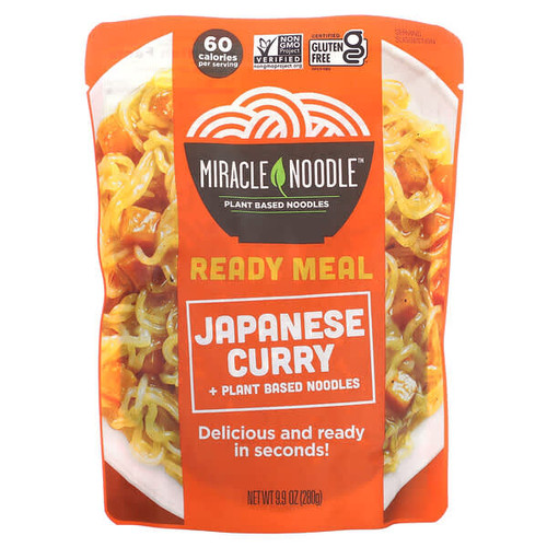 <img alt="Miracle Noodle, Ready Meal, Japanese Curry + Plant Based Noodles, 9.9 oz (280 g)" title="Miracle Noodle, Ready Meal, Japanese Curry + Plant Based Noodles, 9.9 oz (280 g),853237003555"