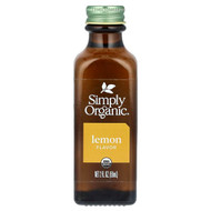 <img alt="Simply Organic, Lemon Flavor, 2 fl oz (59 ml)" title="Simply Organic, Lemon Flavor, 2 fl oz (59 ml),089836185280"