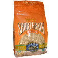 Lundberg, Brown Short Grain Rice, Gluten-Free, 32 oz (907 g)