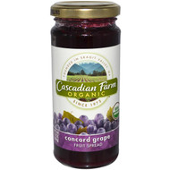 Cascadian Farm, Organic, Fruit Spread, Concord Grape, 10 oz (284 g)
