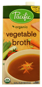 3 PACK of Pacific Foods Organic Broth Vegetable -- 32 fl oz