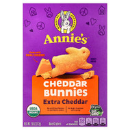 <img alt="Annies Homegrown, Organic Cheddar Bunnies, Extra Cheddar, 7.5 oz (212 g)" title="Annies Homegrown, Organic Cheddar Bunnies, Extra Cheddar, 7.5 oz (212 g),013562320509"