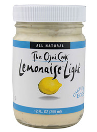3 PACK of Ojai Cook Lemonaise Light -- 12 fl oz