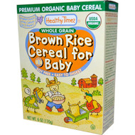 Healthy Times, Organic Cereal for Baby, Brown Rice, 8 oz (227 g)