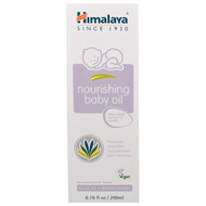 3 PACK of Himalaya, Nourishing Baby Oil, Olive Oil and Winter Cherry, 6.76 fl oz (200 ml)