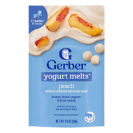 <img alt="Gerber, Yogurt Melts, 8+ Months, Peach, 1 oz (28 g)" title="Gerber, Yogurt Melts, 8+ Months, Peach, 1 oz (28 g),015000047320"