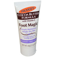 3 PACK of Palmers, Cocoa Butter Formula, Foot Magic, with Peppermint Oil & Mango Butter, 2.1 oz (60 g)