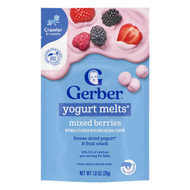 <img alt="Gerber, Yogurt Melts, 8+ Months, Mixed Berries, 1 oz (28 g)" title="Gerber, Yogurt Melts, 8+ Months, Mixed Berries, 1 oz (28 g),015000047313"