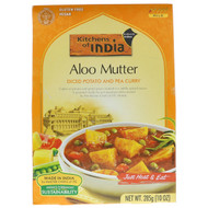Kitchens of India, Mutter Paneer, Green Peas & Cottage Cheese Curry, Mild, 10 oz (285 g)