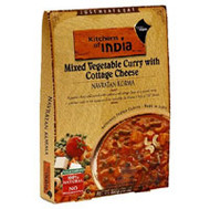 Kitchens of India, Navratan Korma, Mixed Vegetable Curry with Cottage Cheese, Mild, 10 oz (285 g)