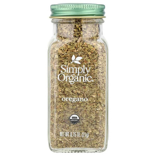 <img alt="Simply Organic, Oregano, 0.75 oz (21 g)" title="Simply Organic, Oregano, 0.75 oz (21 g),089836185211"