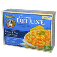 Annies Homegrown, Creamy Deluxe Macaroni Dinner, Elbows & Four Cheese Sauce, 10 oz (283 g)