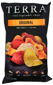 3 PACK of Terra Real Vegetable Chips Original Sea Salt -- 5 oz