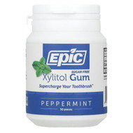 <img alt="Epic Dental, Xylitol Gum, Sugar Free, Peppermint, 50 Pieces" title="Epic Dental, Xylitol Gum, Sugar Free, Peppermint, 50 Pieces,898414001504"