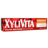 Organix South, XyliVita, Xylitol Multicare Whitening Toothpaste, Pomegranate, 3.4 oz (96 g)