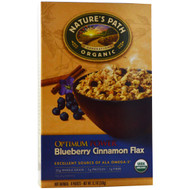 3 PACK of Natures Path, Organic Instant Oatmeal, Blueberry Cinnamon Flax, 8 Packets, 11.3 oz (320 g)