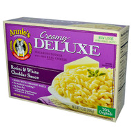 Annies Homegrown, Creamy Deluxe Macaroni Dinner, Rotini & White Cheddar Sauce, 9.3 oz (264 g)