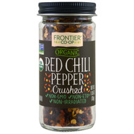 Frontier Natural Products, Organic Red Chili Pepper, Crushed, 1.05 oz (30 g)