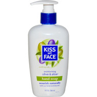 3 PACK OF Kiss My Face, Hand Soap, Olive & Aloe, 9 fl oz (266 ml)