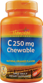 Thompson C Chewables Orange - 250 mg - 100 Chewables