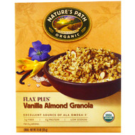 3 PACK of Natures Path, Organic, Vanilla Almond + Flax Granola Cereal, 11.5 oz (325 g)