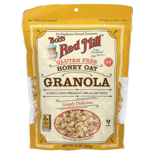 <img alt="Bobs Red Mill, Granola, Honey Oat, Gluten Free , 12 oz (340 g)" title="Bobs Red Mill, Granola, Honey Oat, Gluten Free , 12 oz (340 g),039978003645"