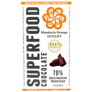 Good Superfoods, SuperFood Chocolate, Mandarin Orange Sculpt, 1.75 oz (50 g)
