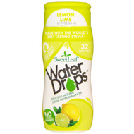 Wisdom Natural, Water Drops, Stevia Water Enhancer, Lemon Lime, 2.1 fl oz (64 ml) (5 PACK)