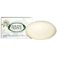3 PACK OF South of France, Blooming Jasmine, French Milled Oval Soap with Organic Shea Butter, 6 oz (170 g)