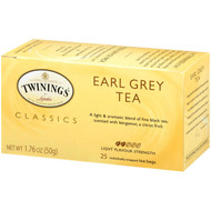 3 PACK OF Twinings, Earl Grey Black Tea, 25 Tea Bags, 1.76 oz (50 g)