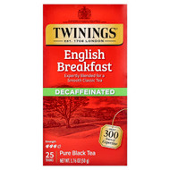 <img alt="Twinings, Pure Black Tea, English Breakfast, Decaffeinated, 25 Tea Bags, 1.76 oz (50 g)" title="Twinings, Pure Black Tea, English Breakfast, Decaffeinated, 25 Tea Bags, 1.76 oz (50 g),070177267773"