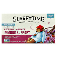 <img alt="Celestial Seasonings, Wellness Tea, Sleepytime Echinacea Immune Support, Caffeine Free, 20 Tea Bags, 1.3 oz (36 g)" title="Celestial Seasonings, Wellness Tea, Sleepytime Echinacea Immune Support, Caffeine Free, 20 Tea Bags, 1.3 oz (36 g),070734053290"