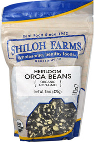 Shiloh Farms Organic Heirloom Jacobs Cattle Beans - 15 oz