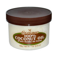 3 PACK of Cococare, 100% Coconut Oil, 7 oz (198 g)