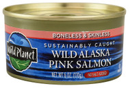 3 PACK OF Wild Planet, Wild Pink Salmon, No Salt Added, 6 oz (170 g)