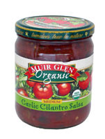 3 PACK of Muir Glen Organic Salsa Garlic Cilantro -- 16 oz
