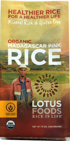 Lotus Foods, Organic Madagascar Pink Rice - 15 oz