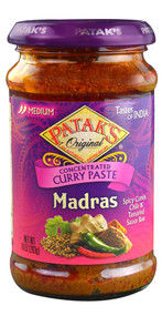 3 PACK of Pataks Original Concentrated Curry Paste Madras -- 10 oz