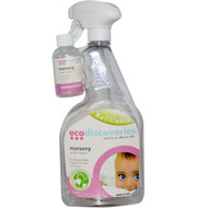EcoDiscoveries, Nursery Gentle Cleaner, 2  fl oz (60 ml) Concentrate w/ 1 Spray Bottle