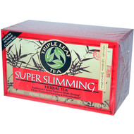 3 PACK of Triple Leaf Tea, Super Slim Herbal Tea, Caffeine-Free, 20 Tea Bags, 1.6 oz (33 g)
