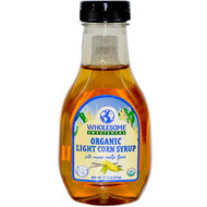 Wholesome Sweeteners, Organic Light Corn Syrup, Vanilla Flavor, 11.2 oz (317 g)