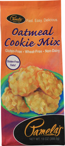 Pamelas Products, Cookie Mix Gluten Free,  Oatmeal - 13 oz