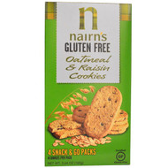 Nairns Inc, Gluten Free Oatmeal & Raisin Cookies, 5.64 oz (160 g)