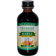 3 PACK of Frontier Natural Products, Maple Flavor, Non-Alcoholic, 2 fl oz (59 ml)