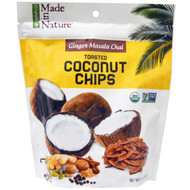 Made in Nature, Organic Coconut Chips, Ginger Masala Chai Supersnacks, 3.0 oz (85 g)